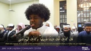 Jibril Yasir  Surah Taha  12th Annual DMV Night of Unity