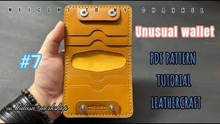 Compact Unusual Wallet + PDF Pattern