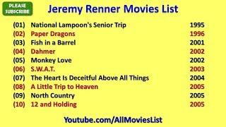 Jeremy Renner Movies List
