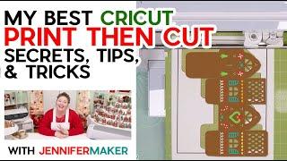 Cricut Print Then Cut SECRETS Tips & Tricks for Better Projects