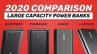 TESTED Large Capacity USB Power Bank Comparison 2020