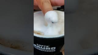 Unbelievable way lady trys hot coffee #viral #foryou #satisfying #viralvideo #yt #hot #shorts #short