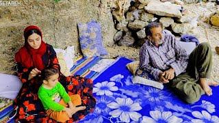 The release of the star from the hands of Abbas the nomadic life of this young girl