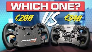 Fanatec McLaren GT3 vs. Formula V2.5 Choosing the Best Value Wheel