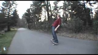 Longboarding fun at the Wageningse Berg