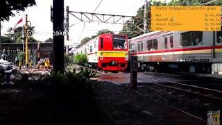 SATURDAY ASTREA RIDE PERLINTASAN KERETA API KRL COMMUTERLINE Banyak Papasan Stasiun Duren Kalibata