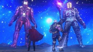 KING ODIN vs THE CELESTIALS vs Thanos  FINAL EPIC BATTLE