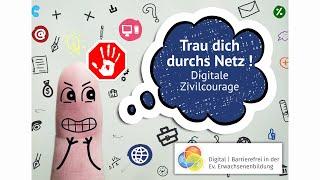 Trau dich durchs Netz - Digitale Zivilcourage  Was kannst du tun? Tipps und Erklärungen