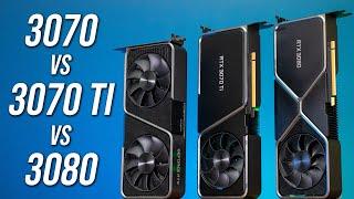 RTX 3070 vs 3070 Ti vs 3080 - 17 Game Comparison