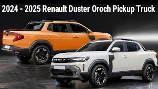2024 - 2025 Renault Duster Oroch Pickup Truck New Model first look