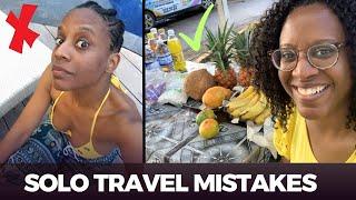 Solo Female Travel  YOURE DOING IT WRONG 15 Mistakes to Avoid