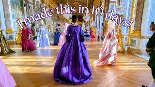 I WENT TO A BALL IN THE PALACE OF VERSAILLES  Fetes Galantes 18th Century Gown making tutorial