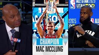 Mac McClung 2023 Dunk Contest Recap Video Extended Edit NBA Legends React