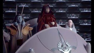 Star Wars Episode III - Revenge of the Sith - Palpatine ruler of the new Empire - 4K ULTRA HD.