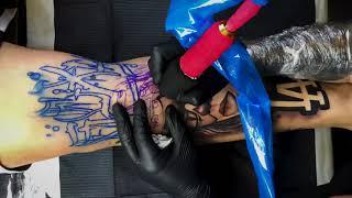 TATUAGEM  CHICANA - CHOLA TIME LAPSE - CHICO MORBENE TATTOO CHICANA