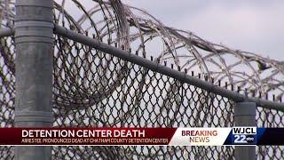 Tuesday death at Chatham County Detention Center
