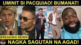 BREAKING Pacquiao at Kalaban na hapon nagka SAGUTAN sa Press Con  Broner TANGGAL ngipin