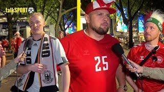 Germany & Denmark Fans REACT to VAR Jamal Musiala and Englands Chances at EURO 2024