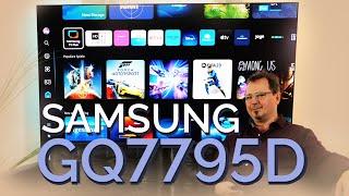 Test Samsung GQ77S95D  Der beste 4K-OLED-TV 2024 mit brillanter Bildqualität