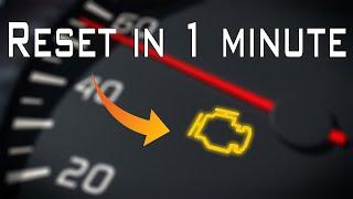 Learn 3 Ways to turn OFF Engine light in 1 minute How to reset ECU without OBD scanner toolALIMECH