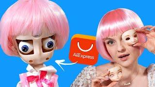 Кукла с AliExpress С ЛИЦАМИ НА МАГНИТАХ обзор и сравнение с Pullip
