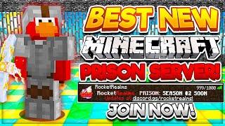 The BEST START on my NEW Minecraft OP Prison SERVER INSANE  Minecraft OP Prison  RocketRealms