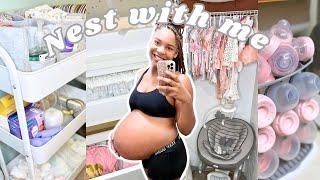 Nest with me Newborn essentials target haulorganizing nursery& more  *nesting*