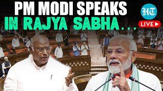 Rajya Sabha LIVE  PM Modi’s Big Attack On Opposition In Motion Of Thanks To President’s Address