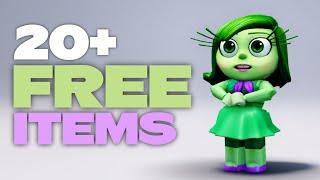 HURRY GET 20+ FREE ROBLOX ITEMS 2024
