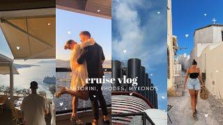 cruise vlog greek islands virgin voyage  Emily Philpott