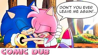 Sonic Came Back For Amy - Sonic x Amy Sonamy Comic Dub