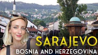 FIRST TIME in BOSNIA  Travel to Sarajevo vlog