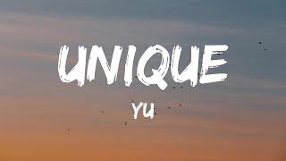 Yu - Unique Lyrics