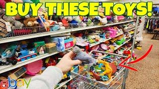 BUY THESE TOYS AT GOODWILL Thrifting and Selling on Ebay and Amazon FBA