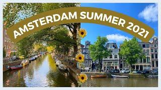 SUMMER IN AMSTERDAM  The most beautiful moments quiet no talking vlog