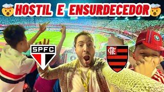 A TORCIDA DO SÃO PAULO FAZ O MORUMBI VIRAR UM INFERNO PARA O ADVERSÁRIO São Paulo 1 x 0 Flamengo