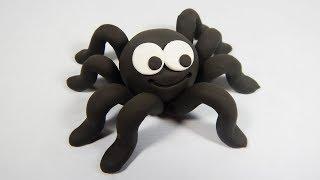 How to Craft a Spider from Plasticine Simply Step-by-Step and Explained