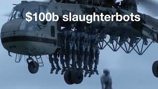 $100b Slaughterbots. Godfather of AI shows how AI will kill us how to avoid it.