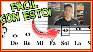 APRENDE a leer PARTITURAS  con estos Ejercicios Fáciles 