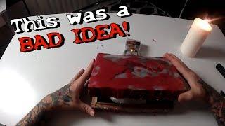 Opening a Real Cursed Dybbuk Box Gone Wrong Very Scary Demon Box 3AM