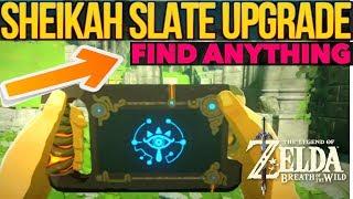 Sheikah Slate MAX UPGRADE - FIND EVERYTHING IN THE GAME  Zelda Breath of the Wild