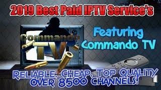 Commando TV Review - 2019 Best Paid IPTV Services -Firestick Android iOS PC