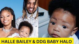 Halle Bailey & DDG share pictures of baby Halo for the first time