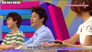 ENGSUB Eunhyuk talks about Lee Soo Man and imitates him