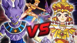 Dragon Ball VS Sailor Moon ANIMATED FIGHT Beerus VS Galaxia  DEATH BATTLE