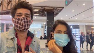 Abhisha Fatejo Ka Dayout Ek Sath  Abhisha vlogs