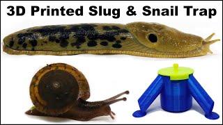 Catch Slugs & Snails With This 3D Printed Trap and Beer. Mousetrap Monday