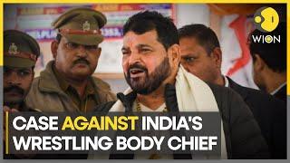 Wrestlers Protest  Groped & Stalked FIR against Indias Wrestling Body chief Brij Bhushan Singh