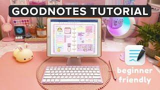 GoodNotes 5 Tutorial & Walkthrough  Beginners How To Use GoodNotes  iPad Notes & Digital Planning