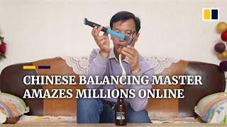 Chinese balancing master amazes millions online